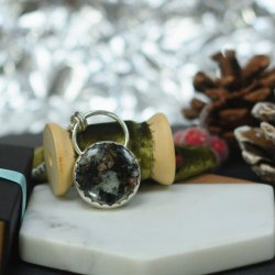 Eudialyte & Sterling Silver Statement Pendant